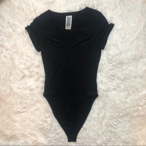 Free People - V Neck Bodysuit